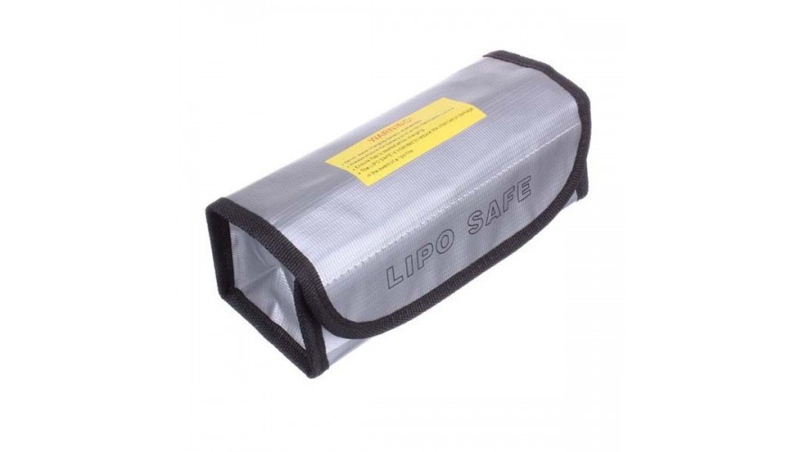 Fireproof Explosion Proof LiPo Battery Safe Bag 185x75x60mm DSELL-12653