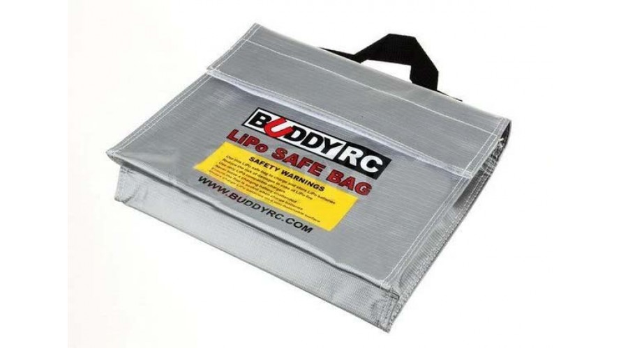 Fireproof Explosion Proof LiPo Safe Carrying Bag 241x178x64mm EPB-LIPO-CUBE