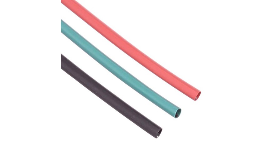 Heat Shrink Tubing 3mm Red - Black - Green ATS-9303