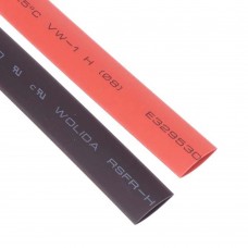 Heat Shrink Tubing 10mm Red - Black