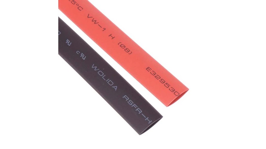 Heat Shrink Tubing 10mm Red - Black ATS-9310