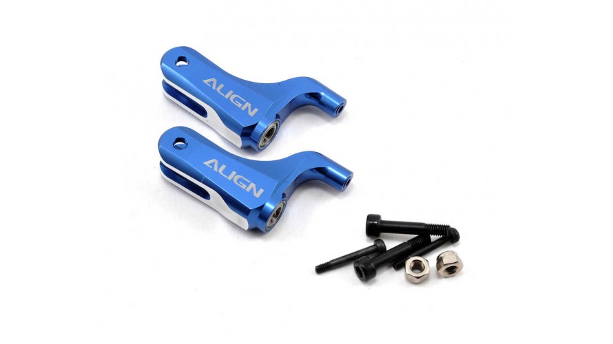 Align T-REX 450DFC Main Rotor Holder Set - Blue H45164QN