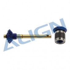 Align T-REX 700 TiN Torque Tube Rear Drive Gear Set M1.25 19T