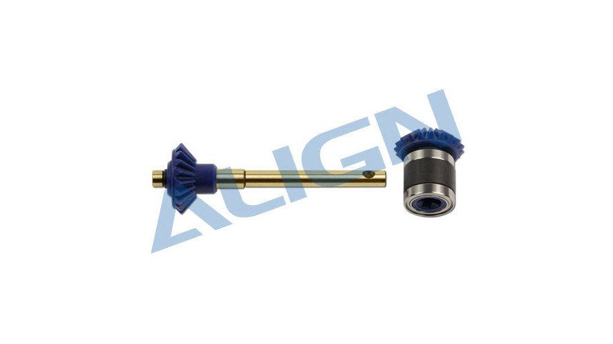 Align T-REX 700 TiN Torque Tube Rear Drive Gear Set M1.25 19T HE1G006XX