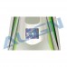 Align T-REX 500X Painted Canopy - White Green HC5124