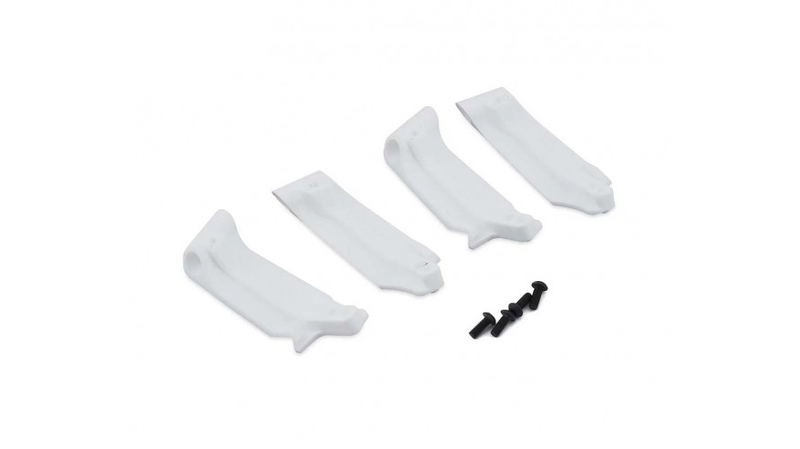 LYNX Heli Innovations OXY5 Plastic Landing Gear Strut White OSP-1407