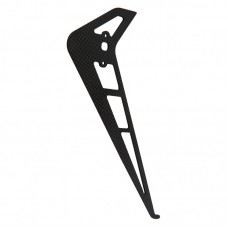 XL Carbon Fiber Vertical Stabilizer V2 - Black