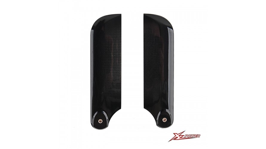 XL Carbon Fiber Tail Blades 105mm XL70T22