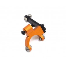 LYNX Heli Innovations OXY3 CNC Aluminum Tail Bell Crank Orange