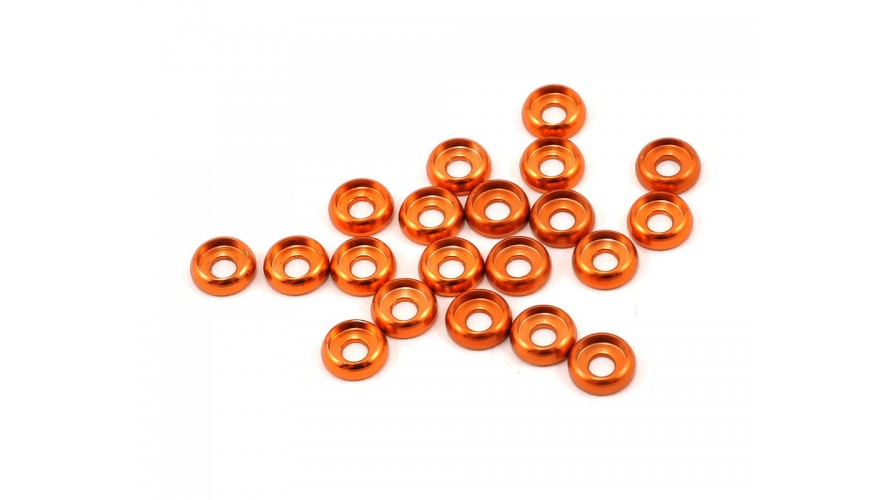 LYNX Heli Innovations OXY3 C Washer M2 Orange SP-OXY3-133 LYNX Heli Innovations OXY3 C Washer M2 Orange SP-OXY3-133
