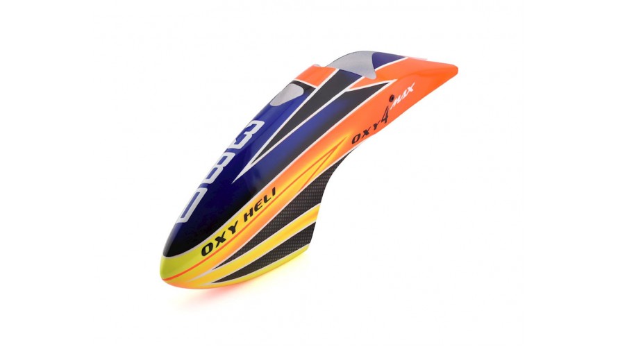 LYNX Heli Innovations OXY4 MaxCanopy Scheme #1 Orange-Yellow-Blue OSP-1061