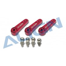 D6FF Metal Servo Horn M2.5 - Red (550 / 800)