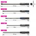 Screw Driver - Quick Release 1.5mm, 2.0mm, 2.5mm, 3.0mm, and PH1