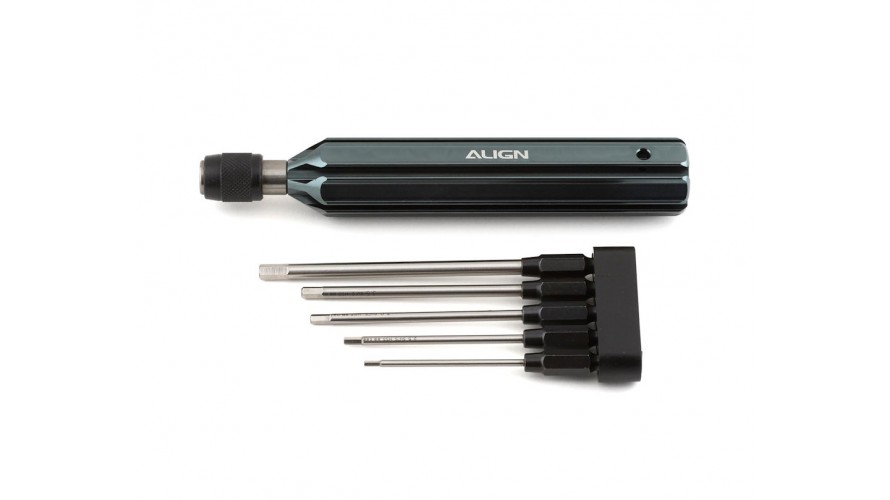 Align T-REX Screw Driver HOT00015 Quick Release 1.5mm, 2.0mm, 2.5mm, 3.0mm, and 4.0mm