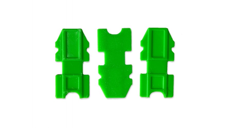 M2 Battery Tray - Lime Green