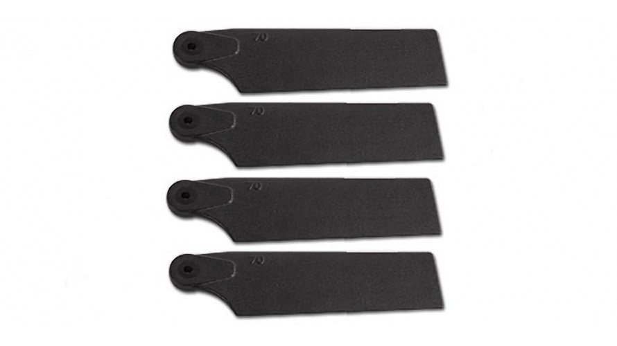 70 Carbon Fiber Tail Blade (Black)