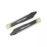 OMPHOBBY M1 125mm Main Blades Hard - Yellow