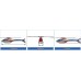 Align T-REX 760 F3C Fuselage - Blue HF7602