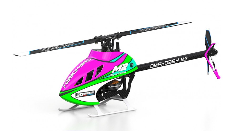 M2 v3 PRO RC Helicopter BnF - Pink