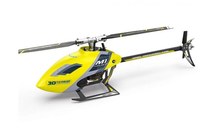 OMPHOBBY M1 EVO SFHSS  RC Helicopter - Yellow