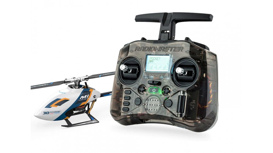 M1 EVO RC Helicopter Ready to Fly (White)