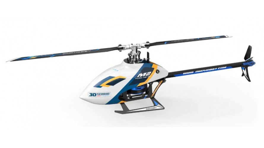OMPHOBBY M2 EVO RC Helicopter White OMP-M2-EVO-W