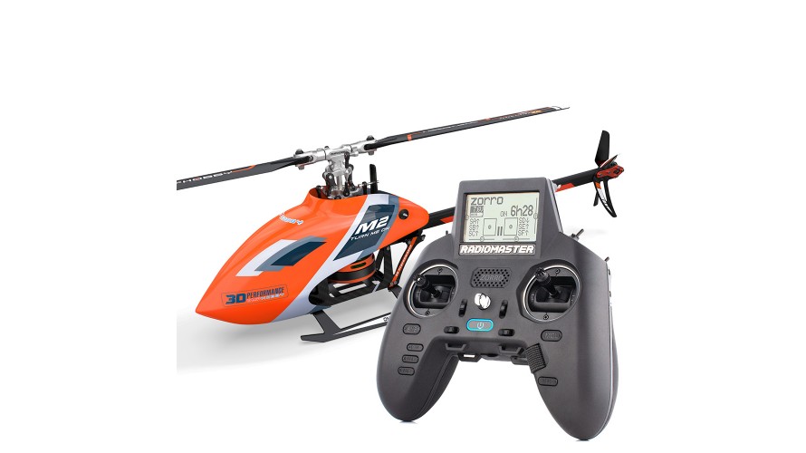 OMPHOBBY M2 EVO RTF RC Helicopter Orange