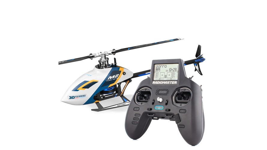 OMPHOBBY M2 EVO RTF RC Helicopter White
