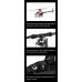 M7 RC Helicopter Kit w/ RotorTech & Tail Blades - Orange