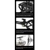 M7 RC Helicopter Kit w/ RotorTech & Tail Blades - Orange