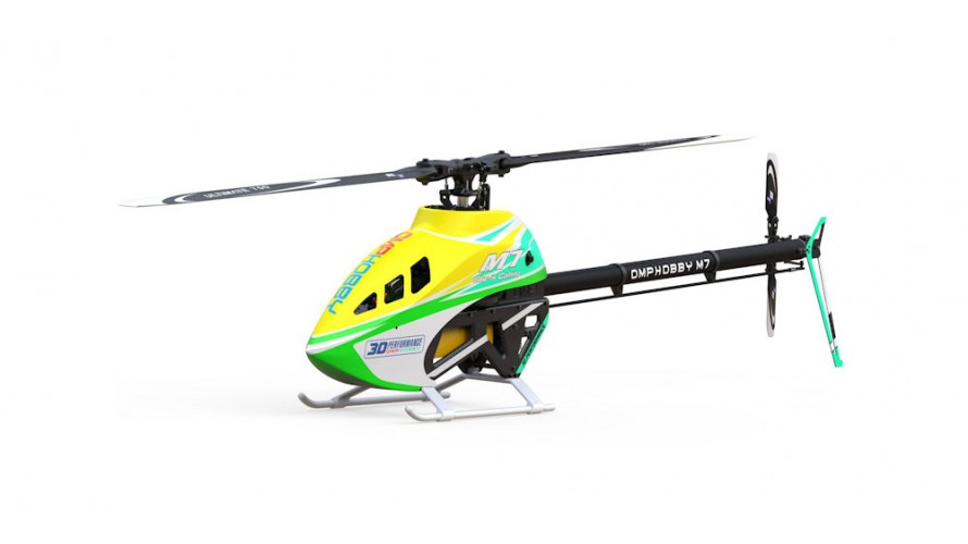 M7 RC Helicopter Kit w/ RotorTech & Tail Blades - Yellow
