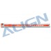 TB70 Carbon Fiber Tail Boom - Orange
