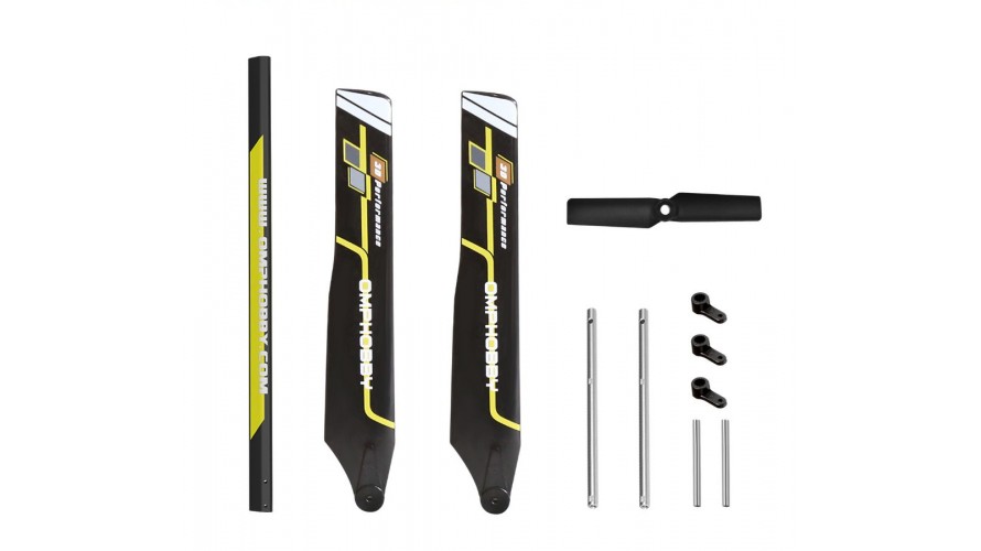 OMPHOBBY M2 EVO Crach Kit - Yellow