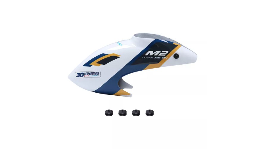 OMPHOBBY M2 EVO Canopy - White OSHM2323W
