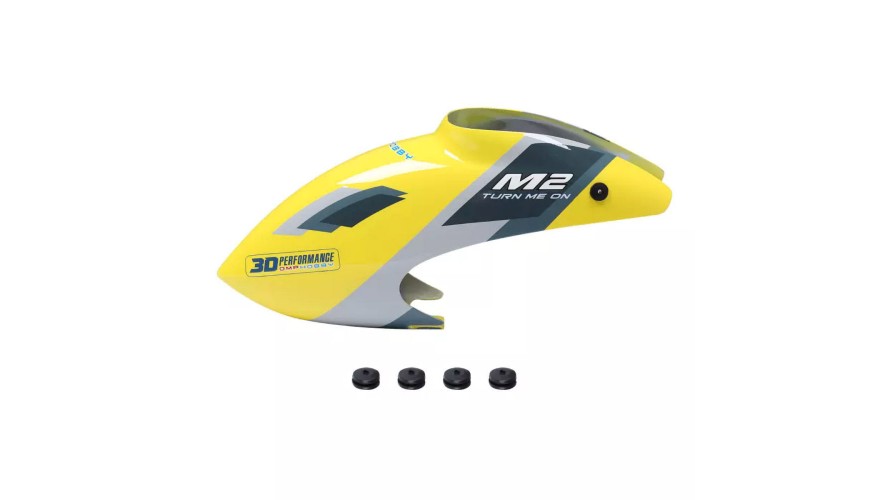 OMPHOBBY M2 EVO Canopy - Yellow OSHM2323Y
