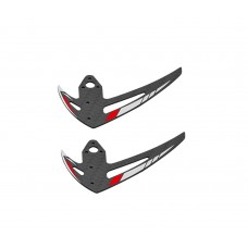 OMPHOBBY M2 EVO Vertical Stabilizer - Red