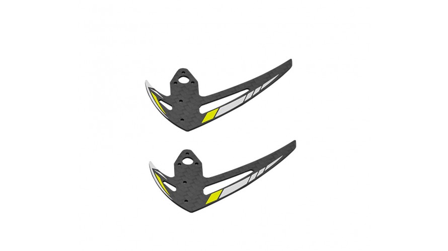 OMPHOBBY M2 EVO Vertical Stabilizer - Yellow OSHM2328Y