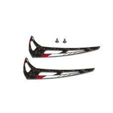 OMPHOBBY M1 EVO Vertical Stabilizer - Red
