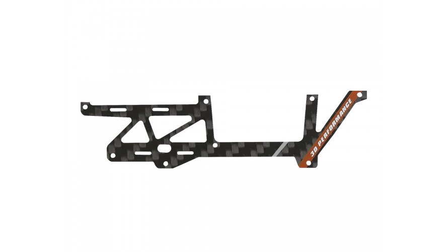 OMPHOBBY M1 EVO Carbon Fiber Frame Left - Orange