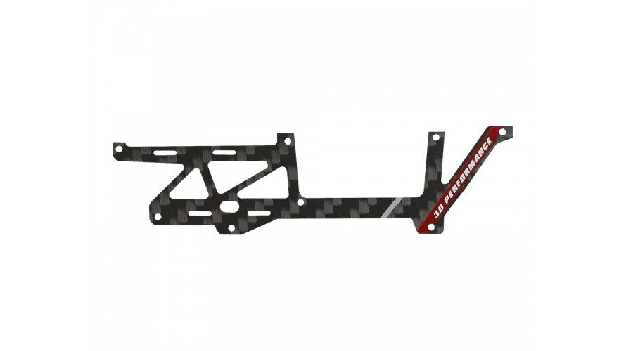 OMPHOBBY M1 EVO Carbon Fiber Frame Left - Red