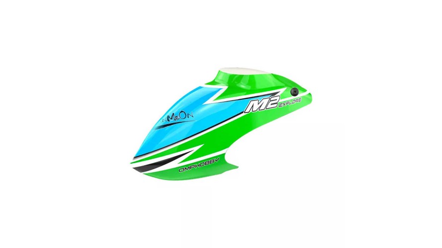 OMPHOBBY M2 Canopy Explore Crystal Green OSHM2101