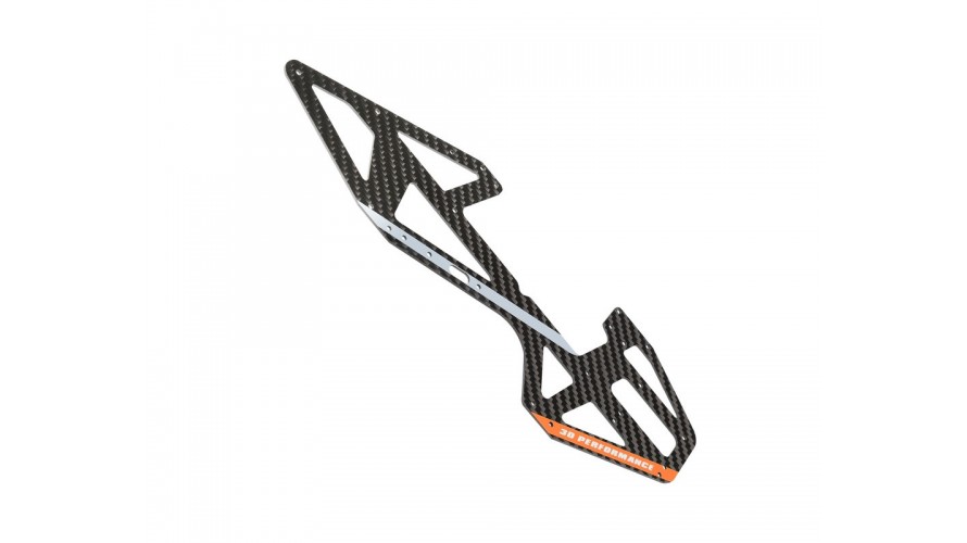 M4 Left Main Frame – Orange