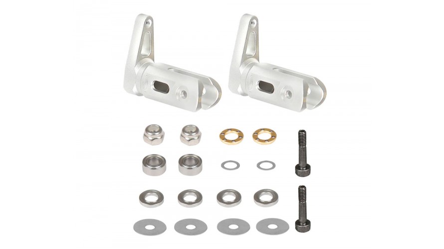 M4 Tail Blade Grip Set – Silver