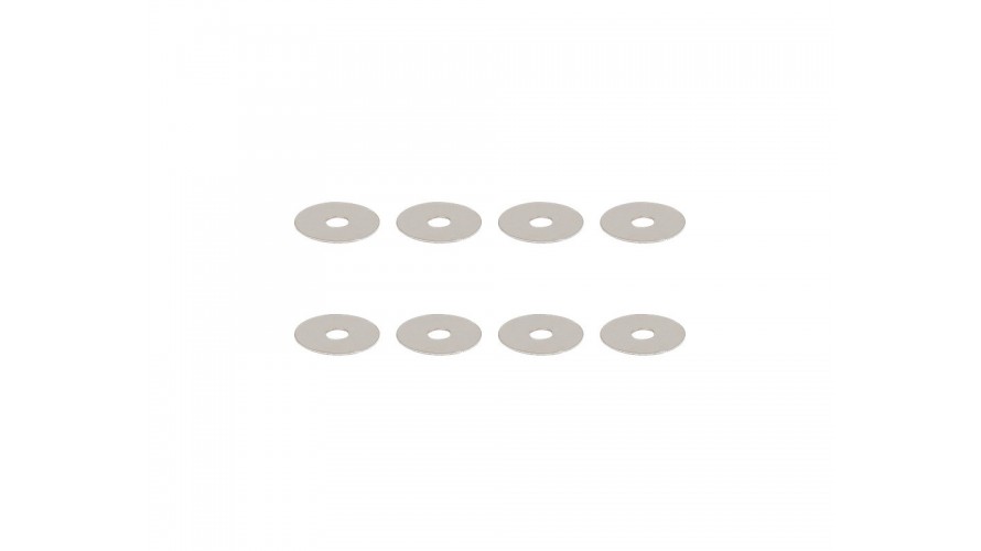 M4 Washers (2x8x0.2mm Tail Blade Spacers)