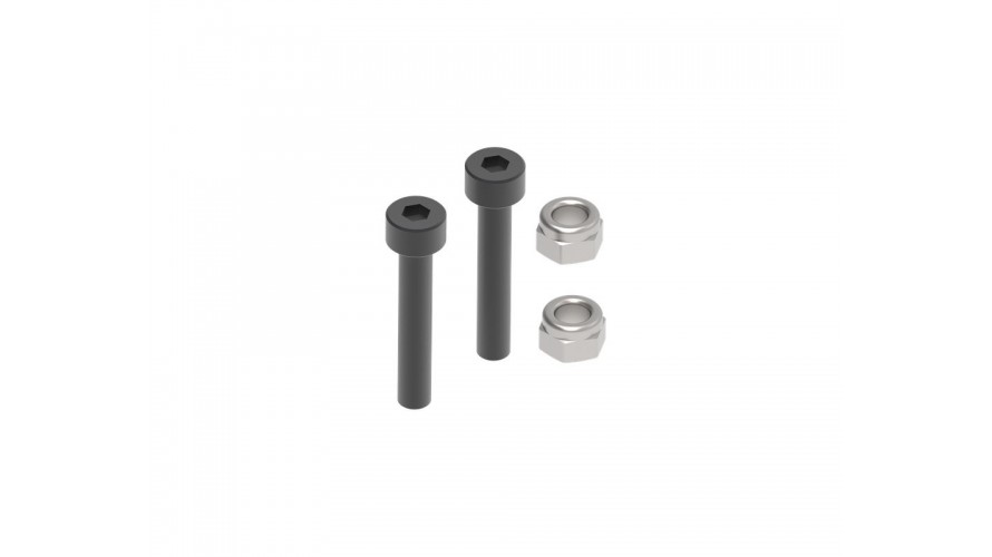 M7 Hex Collar Screw M4x23mm w/M4 Nut OSHM7121
