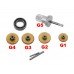 Align T-REX T15-T15T Servo Gear Set HSP15007